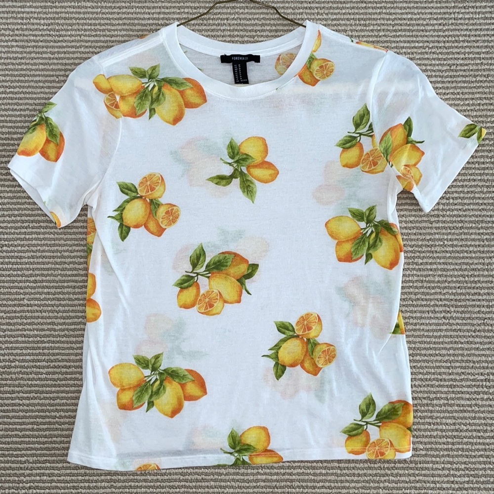 Forever 21 Oranges Top